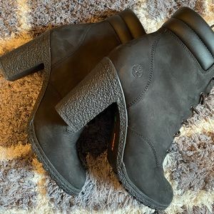 Timberland Tillston 6 inch Heel Boot in Black